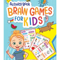 Maple Press Brain Boosting Activity Book for Kids  48 Pages-70