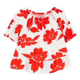 Carter's Toddler Floral Smocked Top - Red-image-2