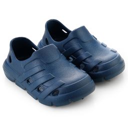 HOPPA SWEDEN Solid Slip On Perforated Clogs - Navy Blue-image-94
