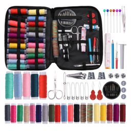 FunBlast 97 Pcs Portable Sewing Kit for Home Needle and Thread Box-24