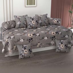 HIYANSHI HOME FURNISHI Cotton Single Bedsheets With BolsterAnd Cushion Covers-image-93