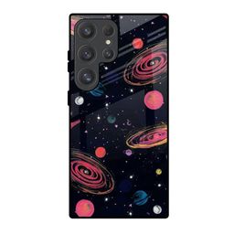 QRIOH Galaxy In Dream Printed Samsung Galaxy S25 Ultra 5G Glass Back Case-image-1