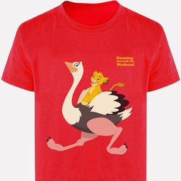 Disney By Miss and Chief Boys Lion King Printed Bio Finish T-shirt-image-65