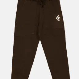 Kiddopanti Boys Brown Track Pants-image-39