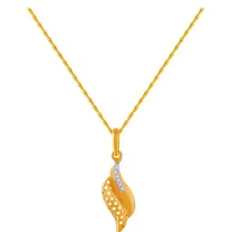 P.C. Chandra Jewellers 14 kt Gold Pendant without Chain-picture-8