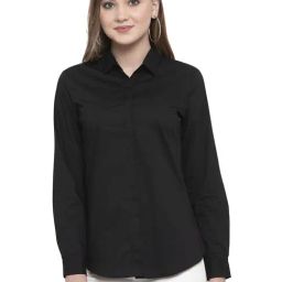 Hancock Black Cotton Shirt-image-14