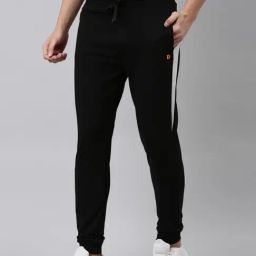 Dixcy Scott Originals Black Cotton Regular Fit Joggers-image-39