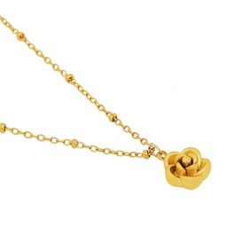 Beenth & Doneth Gold-Plated Rose Flower Chain-image-52