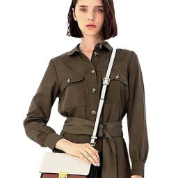 LA ELLORE Off White & Wine Color Block Medium Cross Body Bag-17