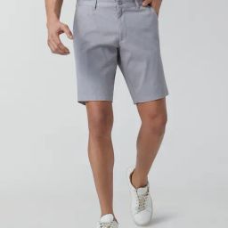 XYXX Moon Grey Regular Fit Chino Shorts-picture-31