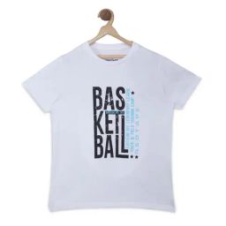 Red Tape Boys White Printed T-Shirt-image-59