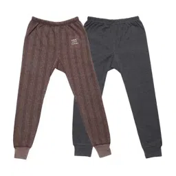 Vimal Jonney Kids Multicolor Mid Rise Joggers - Pack of 2-picture-21