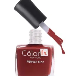 Color Fx Perfect Stay Basic Collection Nail Enamel Shade 128 - 10 ml-picture-12