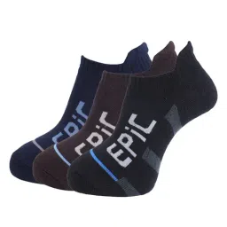 Dollar Multicolor Printed Socks - Pack of 3-10