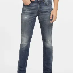 Jack & Jones Dark Blue Slim Fit Jeans-picture-0