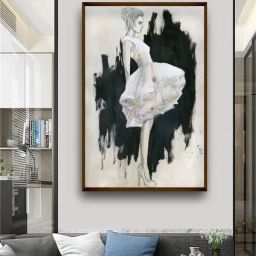 The Art House Abstract Multicolor Canvas Painting-image-57