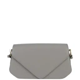 Kazo Grey Solid Small Sling Handbag-image-81
