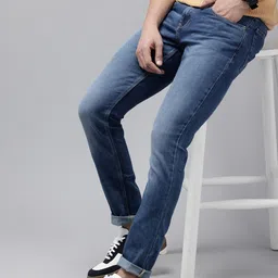 SPYKAR Men Skinny Slim Fit Low-Rise Light Fade Stretchable Jeans-picture-18