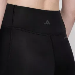 adidas Black Mid Rise Sports Shorts image 5