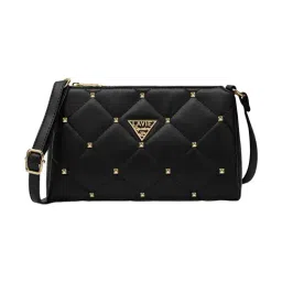 LAVIE Signature Black Quilted Sling Handbag-picture-39