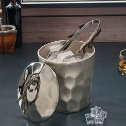 Troveas Silver Aluminium Ice Buket-image-33