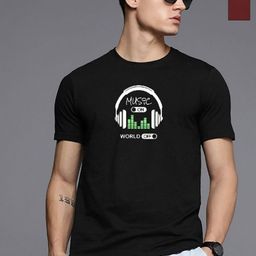 REYA Men Typography 2 Applique T-shirt-image-16