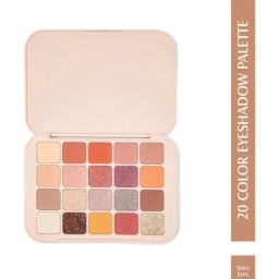 Glam21 20 Combination of Mattes & Shimmers Eyeshadow Palette Stary Eyes - 20 gm-1