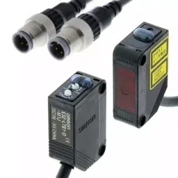 Omron E3Z Photoelectric Sensor with Built-in Amplifier 60 m Sensing Distance PNP, E3Z-LT61-M1J 0.3M OMS-65
