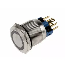 RS PRO Push Button Switch Latching Panel Mount 22 mm Cutout, 8118528-29