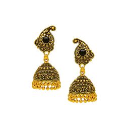 MEMOIR Classic Jhumkas Earrings-14