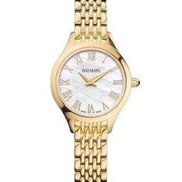 Balmain Women Mother of Pear Yellow Dial & Bracelet Style Straps Analogue Watch B49303382-image-55