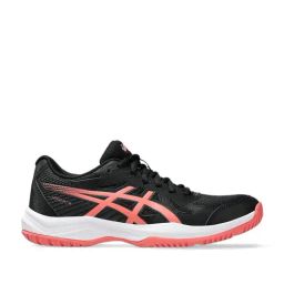 Asics Women's UPCOURT 6 Black Indoor Court Shoes-image-94