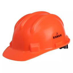 Karam PN521 Triple Corrugation Safety Helmet Fluorescent Orange-image-14