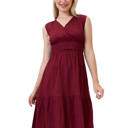 Amarasha Crepe Fit & Flare Dress-image-92