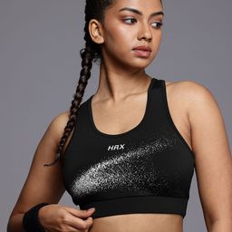 HRX by Hrithik Roshan Abstract Printed Full Coverage Lightly Padded Bra-18