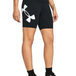 UNDER ARMOUR Black Cotton Printed Sports Shorts-picture-22