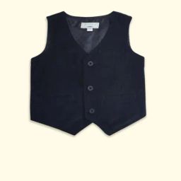 Pantaloons Baby Kids Navy Regular Fit Waistcoat-picture-43