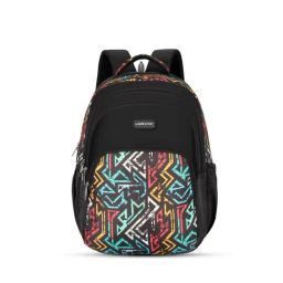 LAVIE SPORT Black Printed Laptop Backpack-image-98
