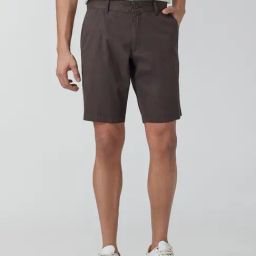XYXX Malt Brown Regular Fit Chino Shorts-picture-19