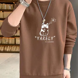 StyleCast x Revolte Men Typography Printed Pullover Sweatshirt-picture-41