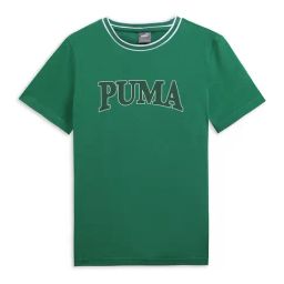 Puma Kids Green Printed T-Shirt-image-129