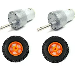 Invento 12v 10 Kg-cm 300 RPM Side Shaft High Torque Geared DC Motor-image-69