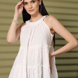 plusS Women Round Neck Sleeveless Top-picture-44