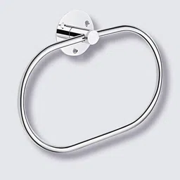 GLOXY Silver-Toned Stainless Steel Towel Holder-picture-22