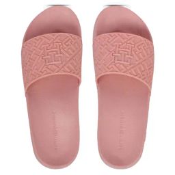 Tommy Hilfiger Women's Soothing Pink Slides-picture-15