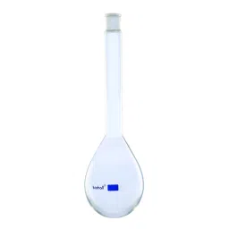 Biohall 100 ml Clear Borosilicate Glass 3.3 Kjeldahl Flask With Joint, BLS.1216.01 (Pack of 2)-14
