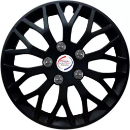 Auto Pearl ViB24 R1333.02 cm (13 Inch) Press Type Wheel Hubcap with Retention Ring Glossy Black Wheel Cover for Maruti Wagon R AMT VXI (Set of 4)-image-98