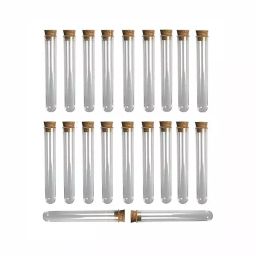 RANDHAWA GLOBAL Round Base Test Tube without Marking with Cork Lid, RG-12115 (Pack of 20)-image-4