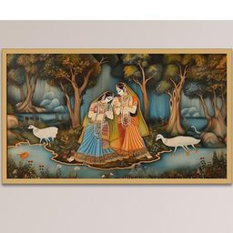 DEKORSTATION Multicoloured Canvas Wall Art-picture-45