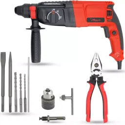 Hillgrove Chuck Size 26 mm Hammer Impact Drill kit 1200 W, HGCM793M1-5
